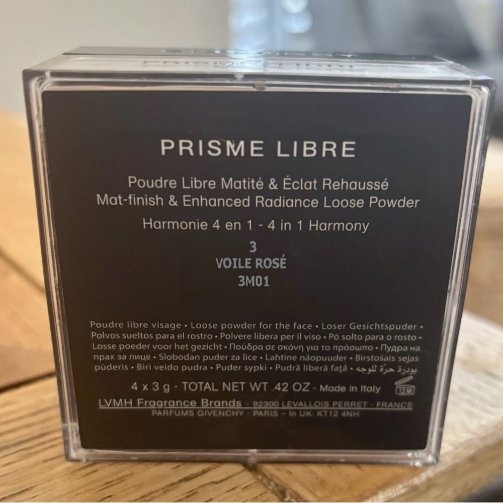 Givenchy Prisme Libre 3 Voile Rose Radiance Loose Powder Full Sz - Old Formula! - Picture 4 of 4